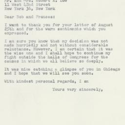 Letter: 1956 August 28