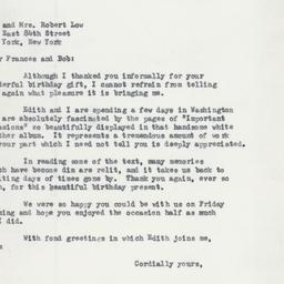 Letter: 1958 April 7