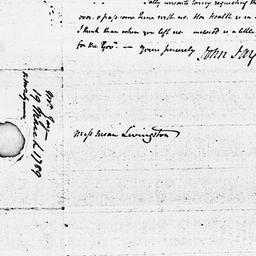 [Document, 1789 March 19]