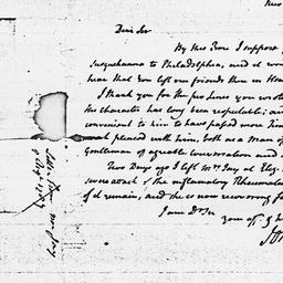 [Document, 1787 August 09]