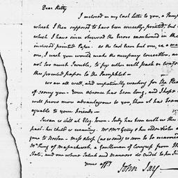 [Document, 1786 March 20]