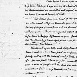 [Document, 1782 December 13]