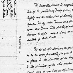 [Document, 1782 December 12]