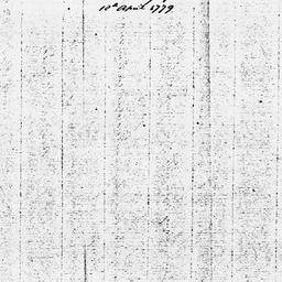 [Document, 1779 April 18]
