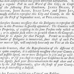 [Document, 1774 July 29]