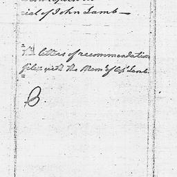 [Document, 1785 February 10]