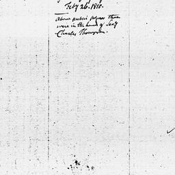 [Document, 1810 February 26]