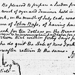 [Document, 1799 February 28]