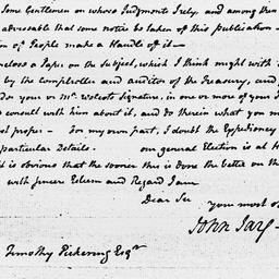 [Document, 1797 April 19]