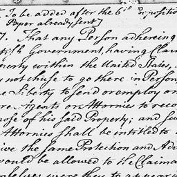 [Document, 1782 November n.d.]