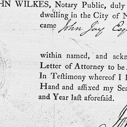 [Document, 1796 December 23]