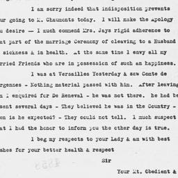 [Document, 1782 September 13]