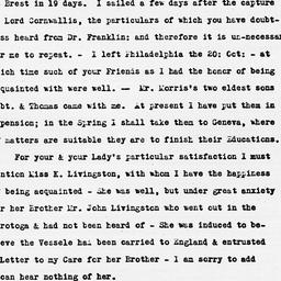 [Document, 1781 December 10]
