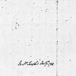[Document, 1785 December 03]