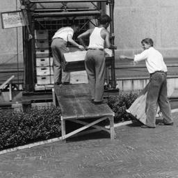 Unloading The Book Elevator