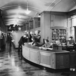 Reference Desk in Catalog Room