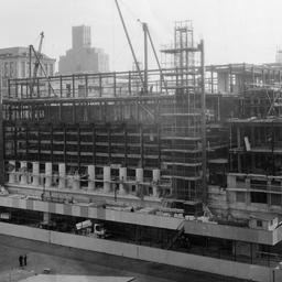 Butler Library Construction 17