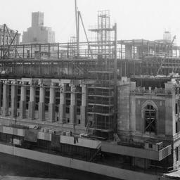 Butler Library Construction 19