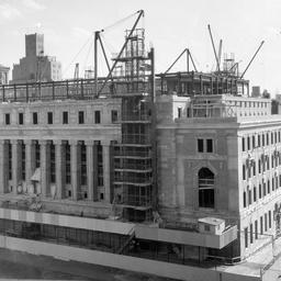 Butler Library Construction 22
