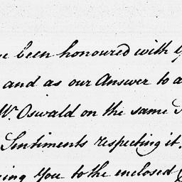 [Document, 1782 November 06]