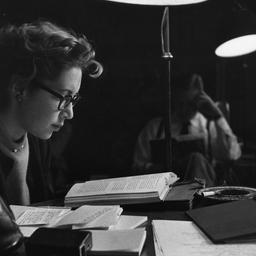 Woman Studying