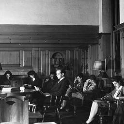 Browsing Room, December 1945