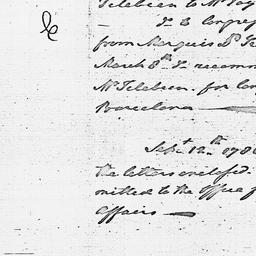[Document, 1786 September 07]