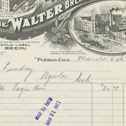 Walter Brewing Co.. Bill