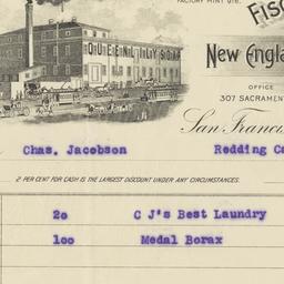 Fischbeck & Glootz. Bill