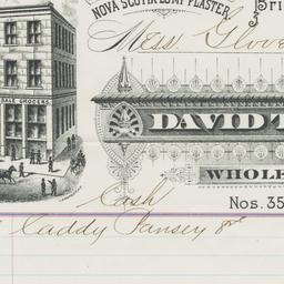 David Trubee & Co.. Bill