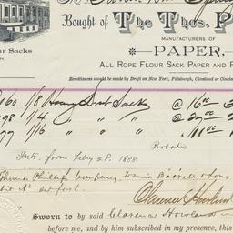 Thos. Phillips Co.. Bill