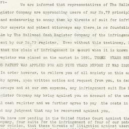 National Cash Register Co.....