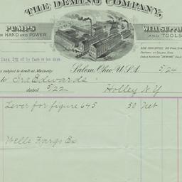 Deming Company. Bill