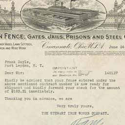 Stewart Iron Works Company....