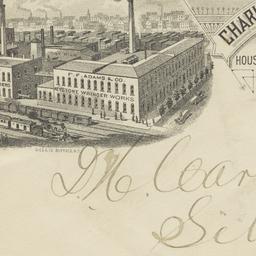 Charles F. Adams. Envelope