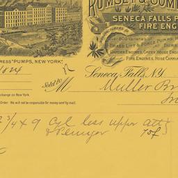 Rumsey & Company. Bill