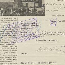 Hassie A. Tillson, Farm Rea...
