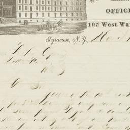 J. W. Barker & Co.. Letter