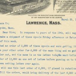 L. Sprague Company. Bill