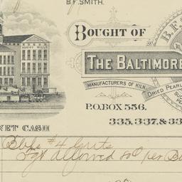 Baltimore Pearl Hominy Mill...