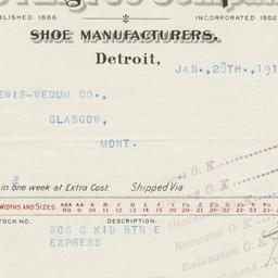 Pingree Company. Bill