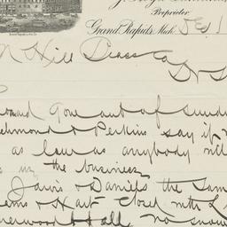 Morton. Letter