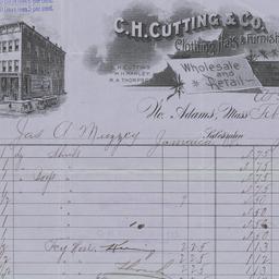 C. H. Cutting & Co.. Bill