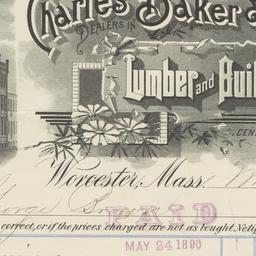 Charles Baker & Co.. Bill