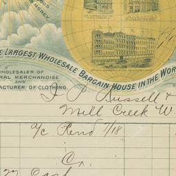 Baltimore Bargain House. Bill