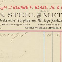 George F. Blake, Jr. & ...