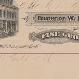 W. L. Wilson & Co.. Bill