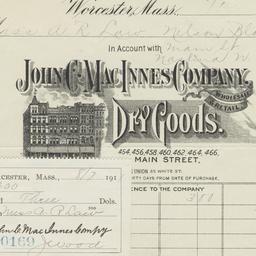 John C. MacInnes Company. Bill