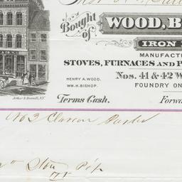 Wood, Bishop & Co.. Bill