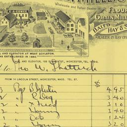 E. A. Cowee, Milller. Bill